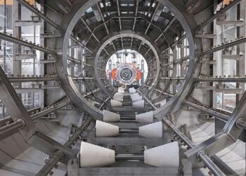 یک کار بزرگ: کار با لوله‌‌هایی با قطر بزرگ